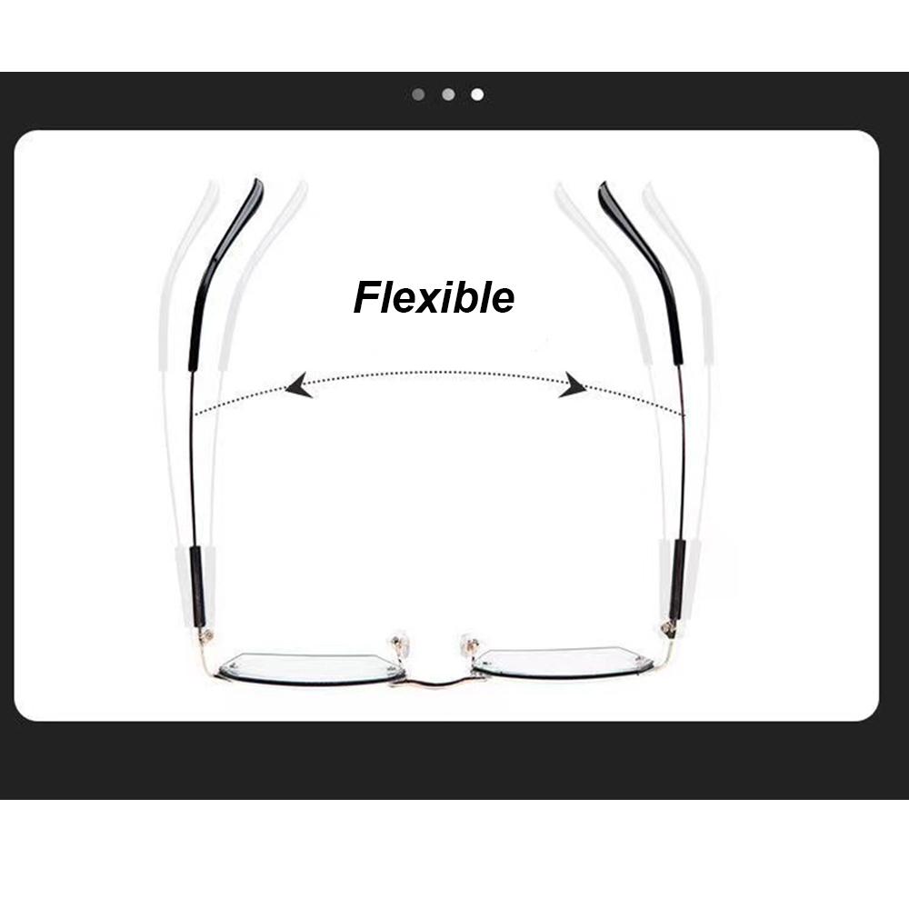 Мужские фотохромные очки с защитой от синего света, тонкая оправа, защита глаз, ультралегкие очки, прозрачные компьютерные очки