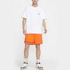Nike T Shirts Men's White Crew Neck Moderate HJ3954-100