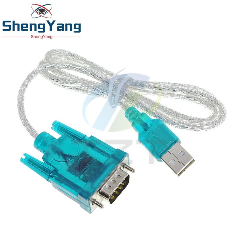 TZT 1/2/5 шт. HL-340 Новый USB-адаптер в COM-порт RS232 Серийный адаптер для КПК FT232 9-контактный DB9 поддержка WIN7 Совместимый CH340