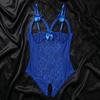 Mesh Hollow Women Underwear Deep V Lace Sling Nightwear Lingerie Lace Bow Bodysuit  Gifts