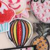 Embroidery Fruit Cake Flower Children's Clothing Accessories Accessories DIY Patch Pineapple Embroidery Cloth Sticker