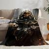 Game D-Delta Force Throw Kid-Friendly Flannel Throw Blanket Soft Warm Anti-Static Washable All Season