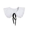 Lace Up Lapel Fake Collar Petal Detachable Shirt Vintage Collar Insignia