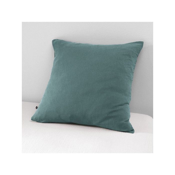 Taie d'oreiller "Gaïa" 60 x 60 cm & 50 x 70 cm "Gaze de Coton" - Gaïa Canard - 60 x 60 cm - Gaia Canard -