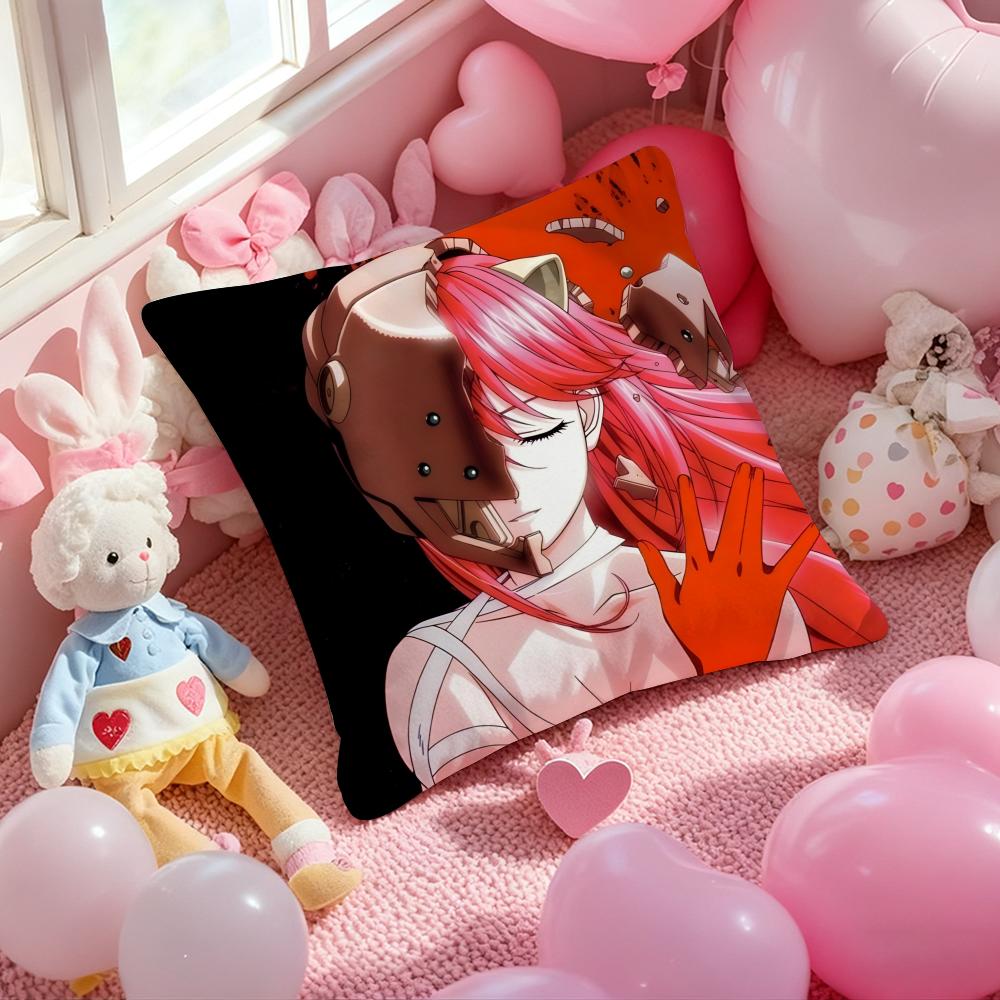 Аниме E-Elfen L-Lied Наволочка с принтом узора для дивана в гостиной и декора спальни