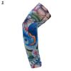 Outdoor Sport Summer Cooling Arm Cover Flower Arm Sleeves Tattoo Arm Sleeves Sun Protection