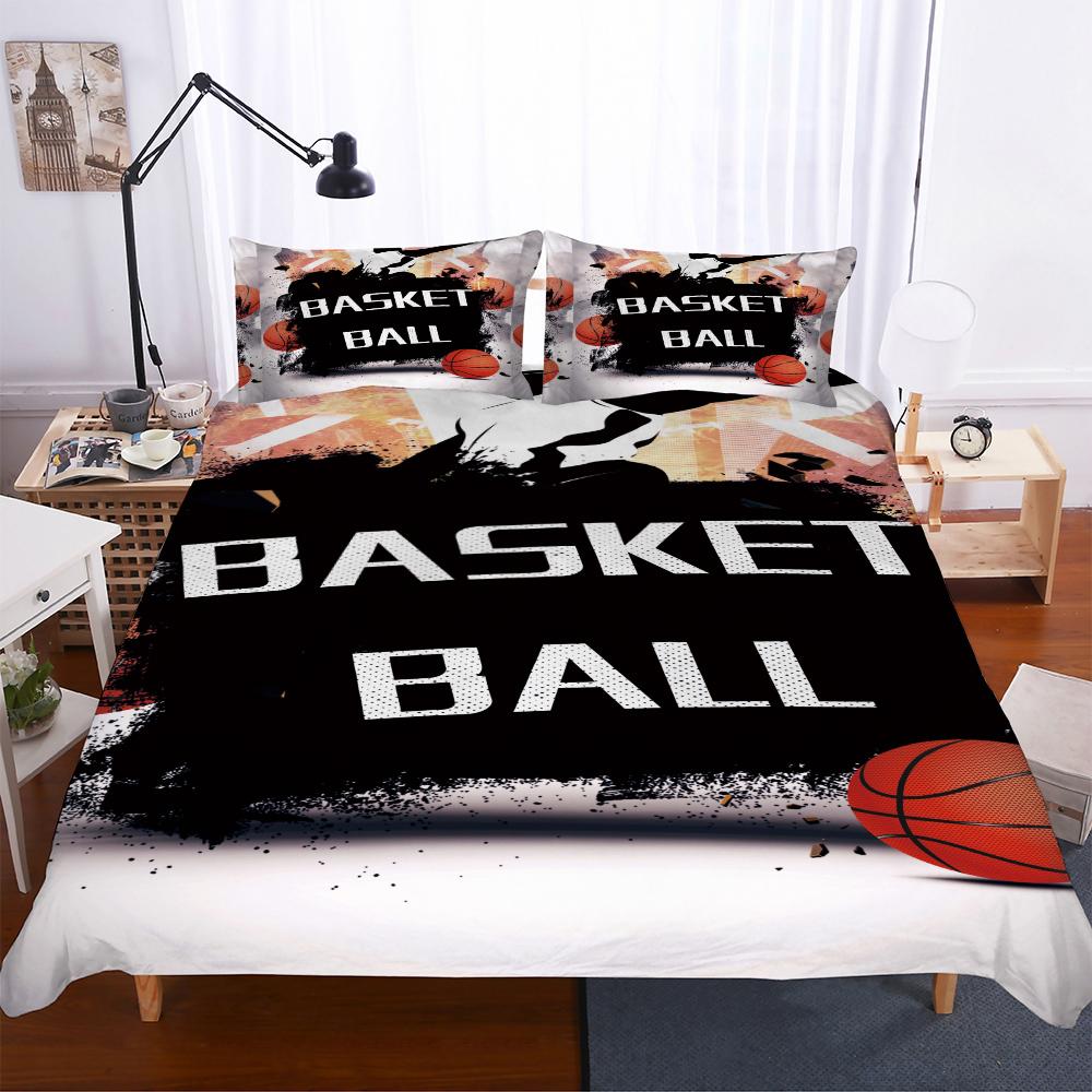 Bedclothes Printed Fashion Trends Duvet Cover With Pillowcase Men's Bedding Bedcover Luxury Reactive Printing Modern Quilt Sets