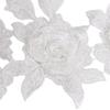 Handmade Flower Applique Rose Cloth Applique Exquisite Cloth Patch  Dressmaking