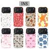 Clmj Чехол для телефона 'Удача' для IPhone 17 17e 16e 16 15 14 13 12 11 X XS XR XSMAX 7 8 Air Pro Max Plus Двухслойная задняя крышка