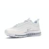 Nike Кроссовки Air Max 97 Triple White для мужчин Серо-волчий-Черный 921826-101