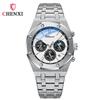 Chenxi Top Luxury Brand Auto Date Wristwatch Mens Sport Waterproof Multi Function Chronograph Stainless Steel Wristwatches