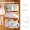 Detachable Multi-clip Sock Holders Portable Children's Hook Hanger Sock Drying Rack  Home