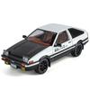 1/18 Movie Car INITIAL D AE86 Alloy Sports Car Model Diecasts Metal Classic Racing Car Vehicles Model Sound Light Kids Toys Gift