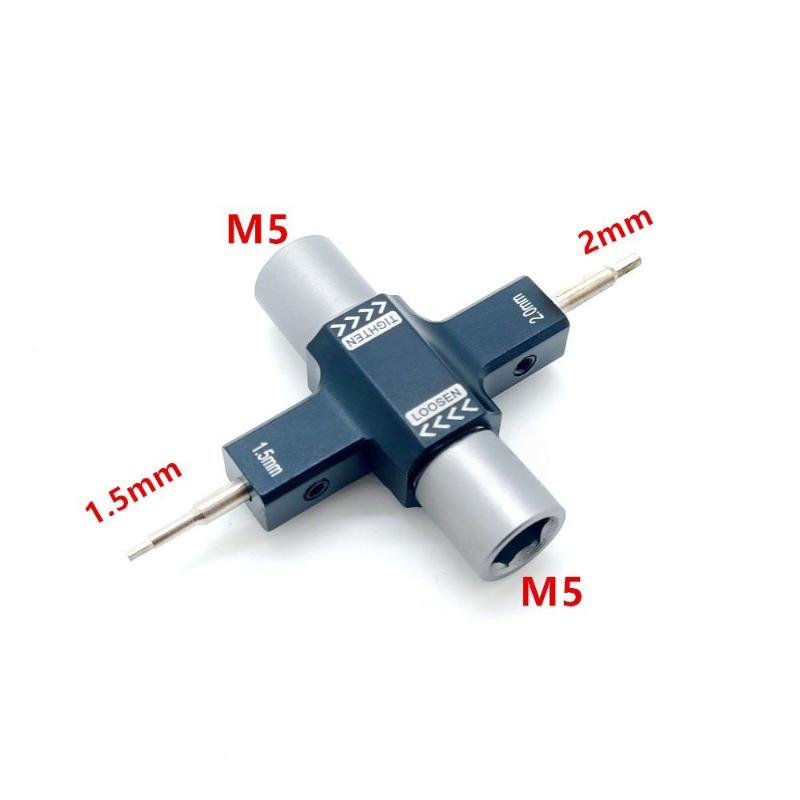 1Pcs Rc Fpv Racing Drone M5 Screw Nut Wrench With Built In One Way Bearing Screwdriver Release Propeller Motor Tool