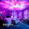 Starry Sky Star Projector Light Colorful Ocean Wave Galaxy Light Dynamic Galaxy Star Night Light for Bedroom Games Room Party