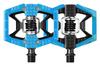 Педаль сцепления crankbrothers double shot 574637 синяя ультралегкая