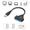 USB 3.0 To SATA7+15pin Hard Disk Cable Converter 2.5 Inches SSD HDD Hard Disk SATA Adapter