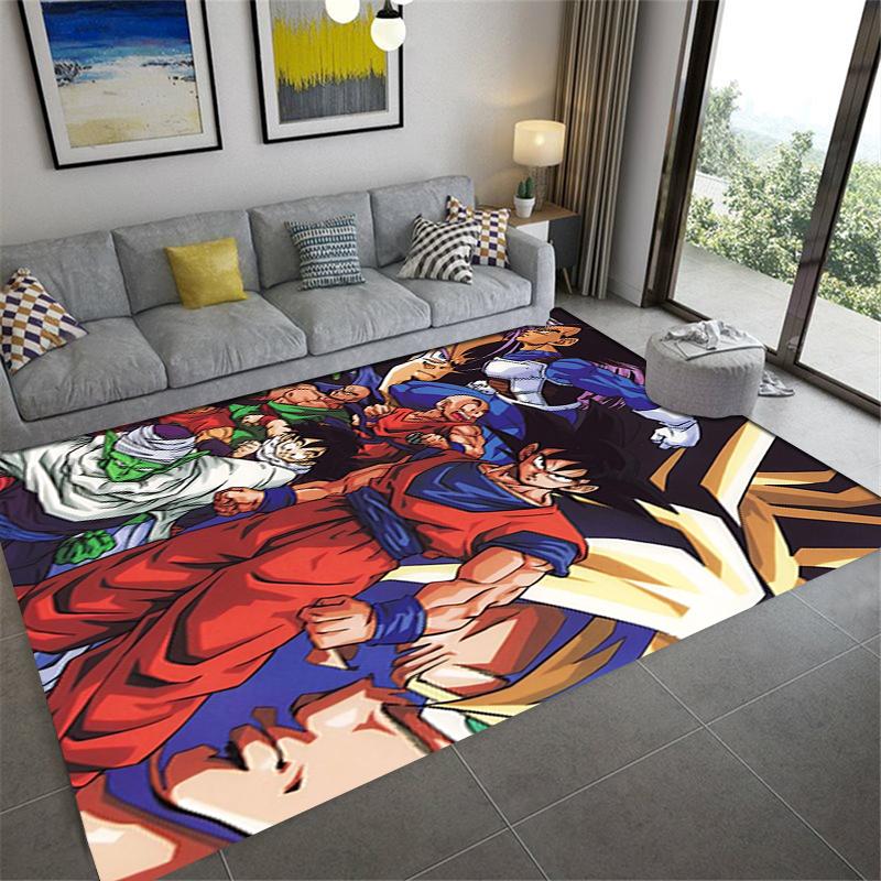 2025 Новый ковер DRAGON BALL для гостиной, спальни, дома, украшение дивана, нескользящий коврик для игр детей 34