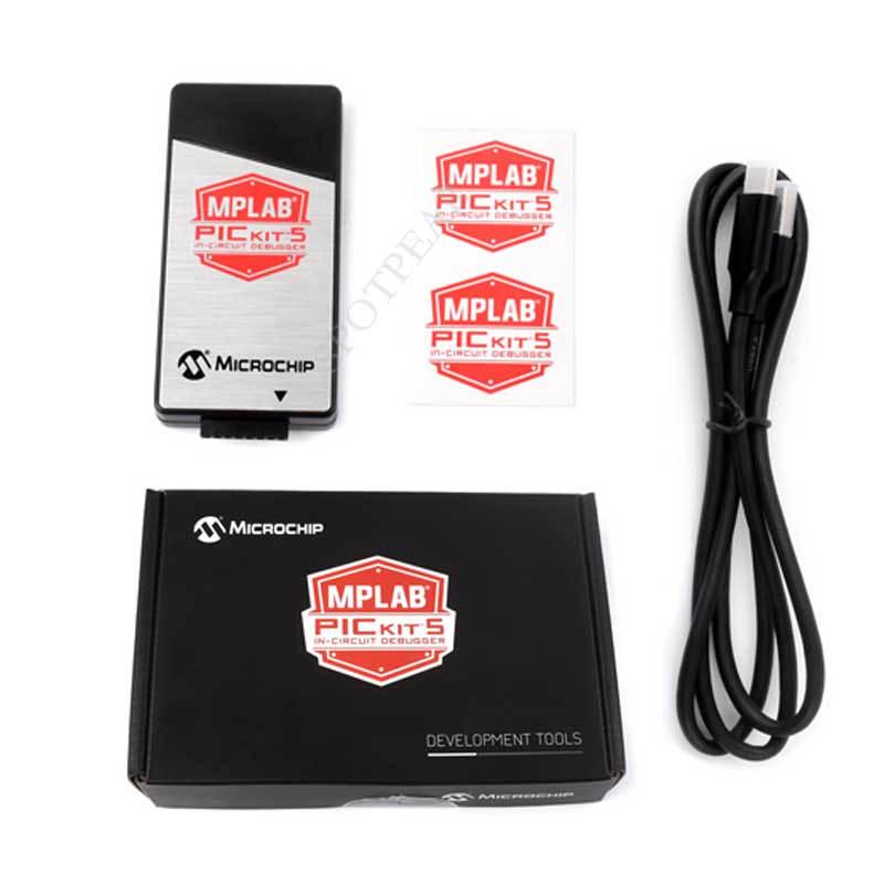 Эмулятор и программатор PICkit5 для Microchip, MPLAB, PIC, MPU, AVR