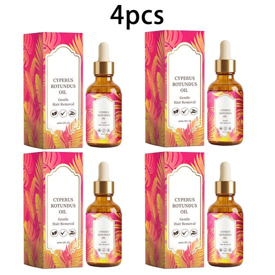 Cyperus hair removal care essential oil gently moisturizes and improves skin feeling, body hair daily moisturizing cleansing care oil 60ml