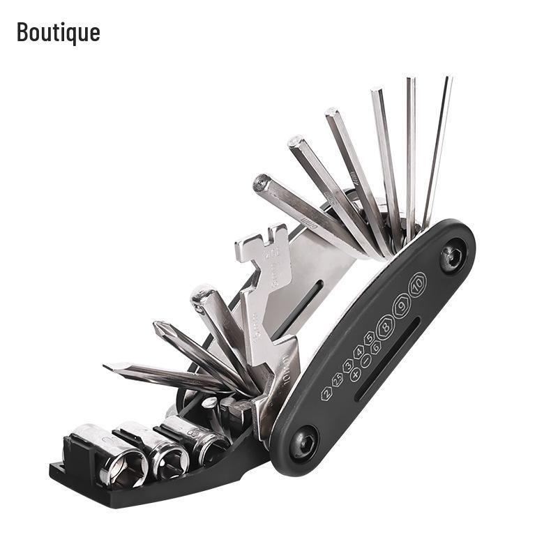Multi-function Folding Bicycle Repair Tool Set