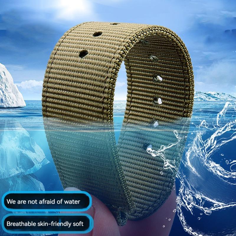 Классический 24*16 мм выпуклый металлический мужской нейлоновый ремешок для часов TIMEX T2N721 T2N720 TW2T76500 TW2T76300 спортивный дышащий холщовый ремешок для часов