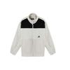 New Balance Velvet Jackets Unisex Black / White Stand Collar Moderate (Unisex) Velvet Jackets MDA35013 BEI