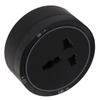 Electrical Outlet Track Socket Black Horizontal Removable Electrical Wall Extension Outlets Adapter