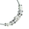 Dazzling Club MACRAME PEARL BRACELET (WHITE)