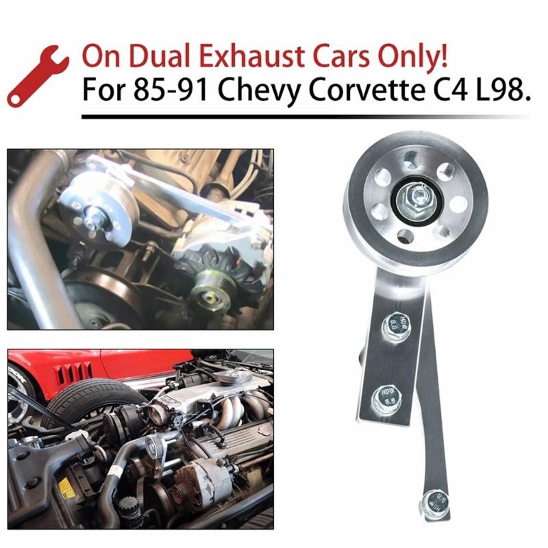 Алюминиевые автомобильные внедорожные воздушные насосы комплект шкивов насоса автомобильные аксессуары для 1985-1991 C4 L98