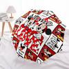 Personalized Name M-Mickey  Print Umbrella - Automatic Open/Close, Eight-Rib Durable Frame, Automatic Folding Umbrella