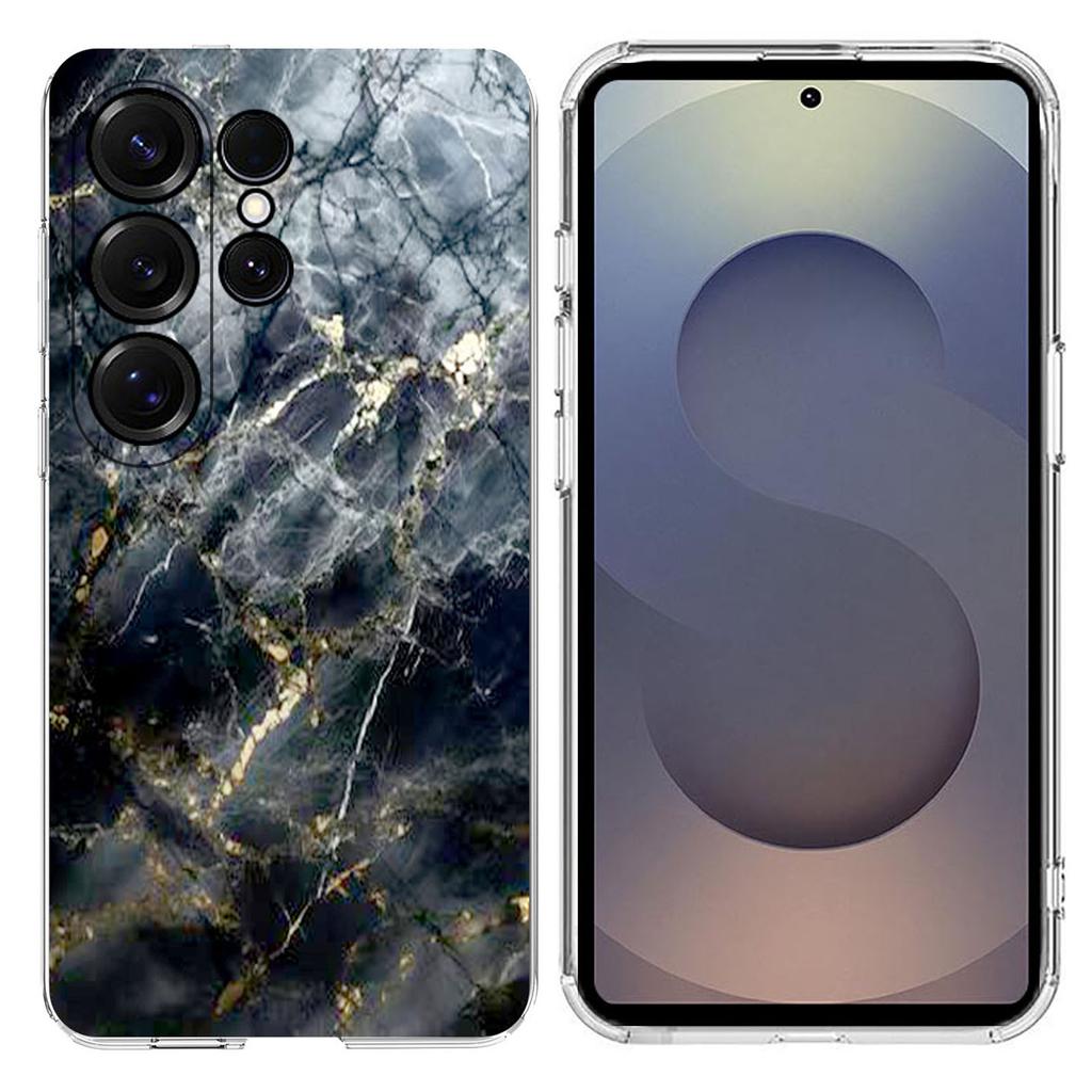 For Samsung Galaxy S24 Ultra Case Marble Pattern Printing Soft TPU Phone Cover