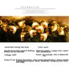 Bee Shape Led Solar String Lights Energy Saving Outdoor Lights For Fence Lawn Patio Garden