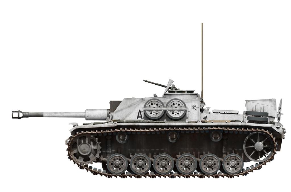 Miniart German StuG III Type G Manufactured In February 1943 Track Plastic Model MA72103 1/72 w/Winter