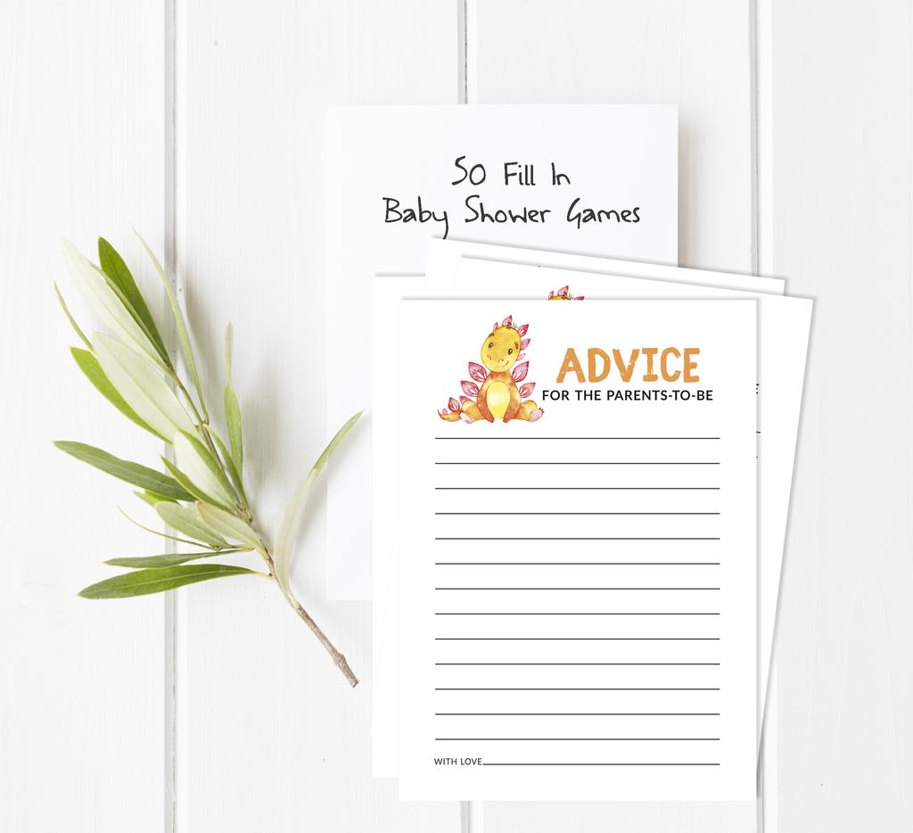 Inkdotpot Игровой набор для детского душа из 50 игр BabyA AlphabetA ABCA Игра Динозавр Джунгли Животные Вечеринка