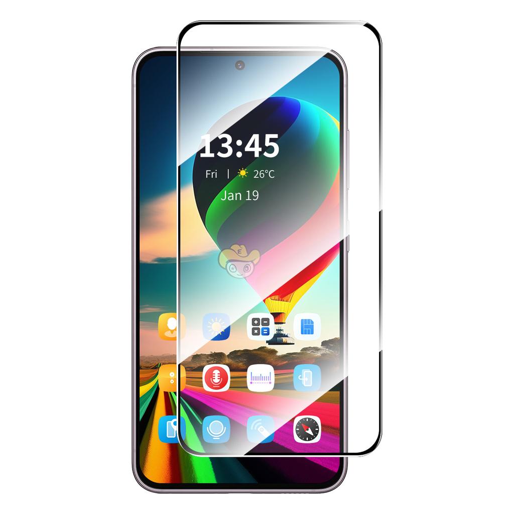 For Oppo Reno14 F 5G Screen Protector 9H Silk Printing 0.26mm Tempered Glass