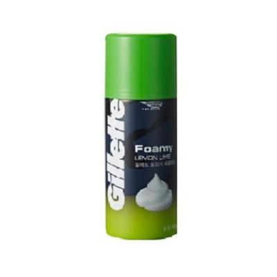 Gillette Foamy Пена для бритья Лимон-Лайм (175 г) × 1 — Пена для бритья, 175 г, 1 шт.