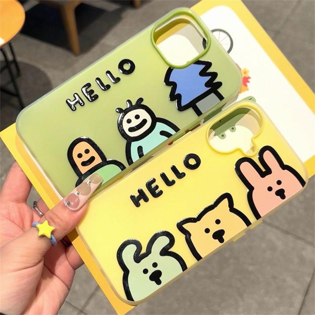 Two-in-one Mobile Phone Case, Creative Cartoon Goddess, All-inclusive Edge, Trendy Brand, Internet Celebrity, Trendy Men's Skin-friendly Couple Model