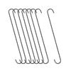8 Pcs Stainless Steel Extra Long Hanger 16 Inch Universal Hangers Heavy Duty Large Hooks Home