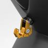 CNC Alu Motorcycle Gold M6 Carry Helmet Bottle Hanger Holder Hook Universal