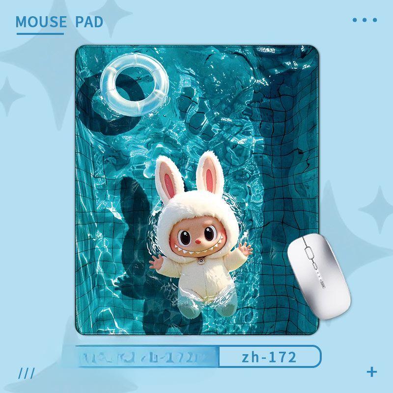 Милый коврик для мыши, Мультяшная подставка для запястья для офиса, Коврик для компьютерной клавиатуры, Моющийся коврик для мыши