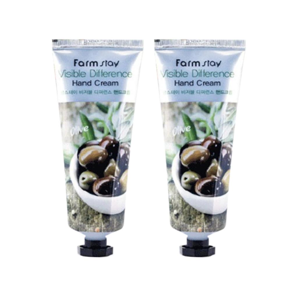 FARM STAY Крем для рук Visible Difference Оливковый 100мл (3 варианта)