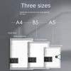 A5 B5 A4 Notebook Shell Transparent Note Book Binder Cover  for Office Stationery School Supplies