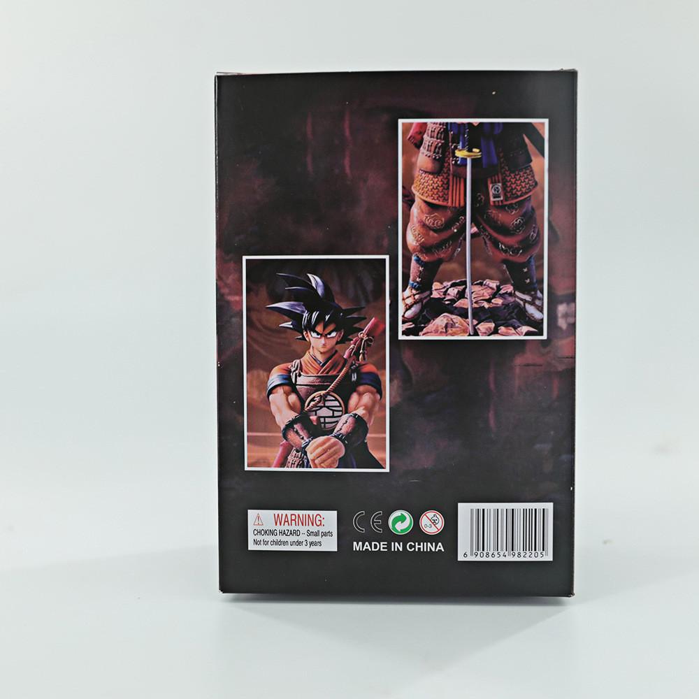 21cm Anime Dragon Ball Z Figure Samurai Son Goku Broly Super Saiyan Action Figures PVC Collection Model Doll Ornaments Toys Gift