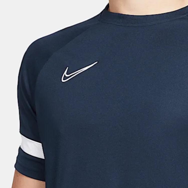 Nike Dri-Fit Academy Удобная Универсальная Простая Модная Футбольная Майка Мужские топы Синяя CW6102-451