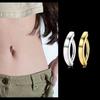 Dingpei Crescent Belly Button Ring - Simple Navel Piercing Jewelry