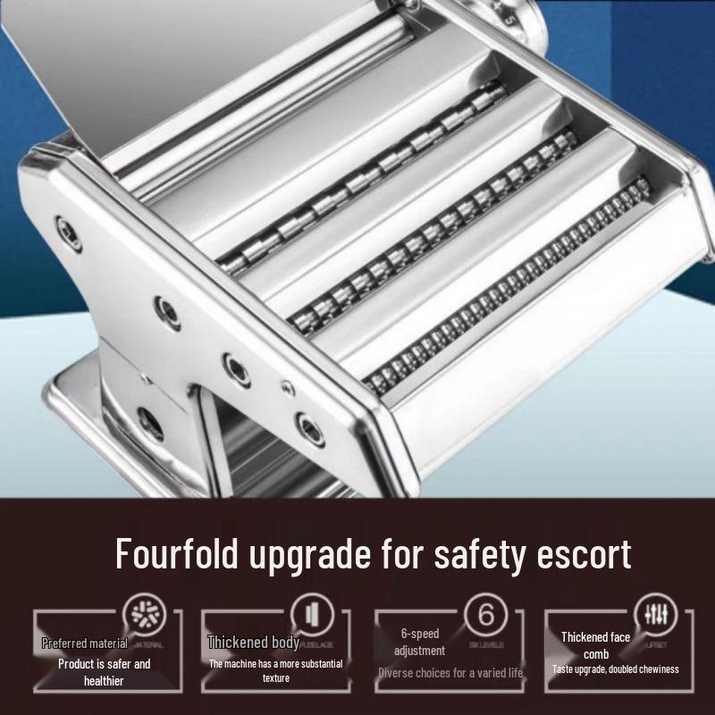 Компактная многофункциональная машина для раскатки теста для лапши и пельменей