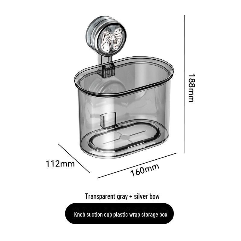 Настенный органайзер для пластиковых пакетов на присоске