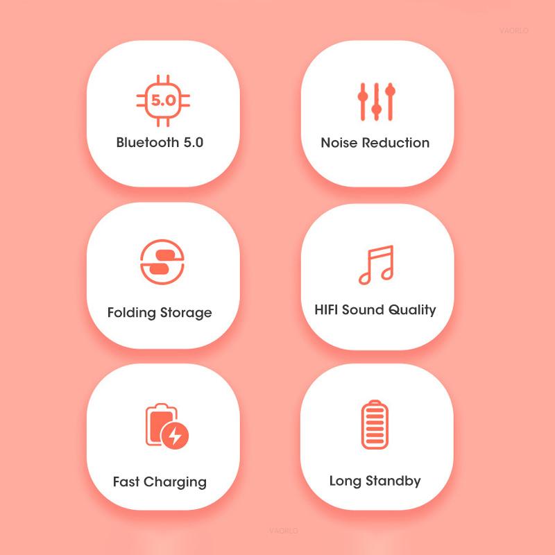 Bluetooth-наушники с милыми кошачьими ушками, светодиодная вспышка, стерео складные беспроводные гарнитуры с микрофоном Tf FM для детей, подарки для девочек