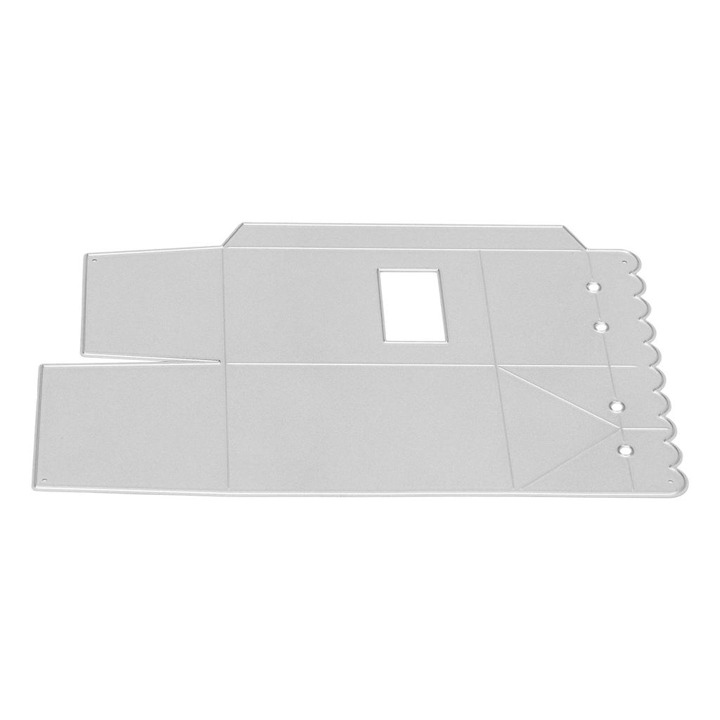 Металлический режущий штамп Форма молочного пакета Тиснение Трафарет Декоративные травленые штампы для DIY Крафт Бумаги Изготовление открыток